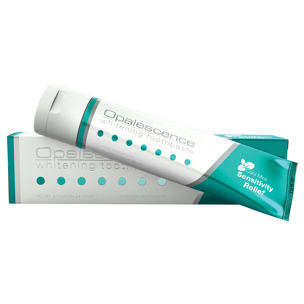 Teeth Whitening Opalescence - Opalwisdom-Dentifrice Blanchissant pour Dents Sensibles, Menthe
