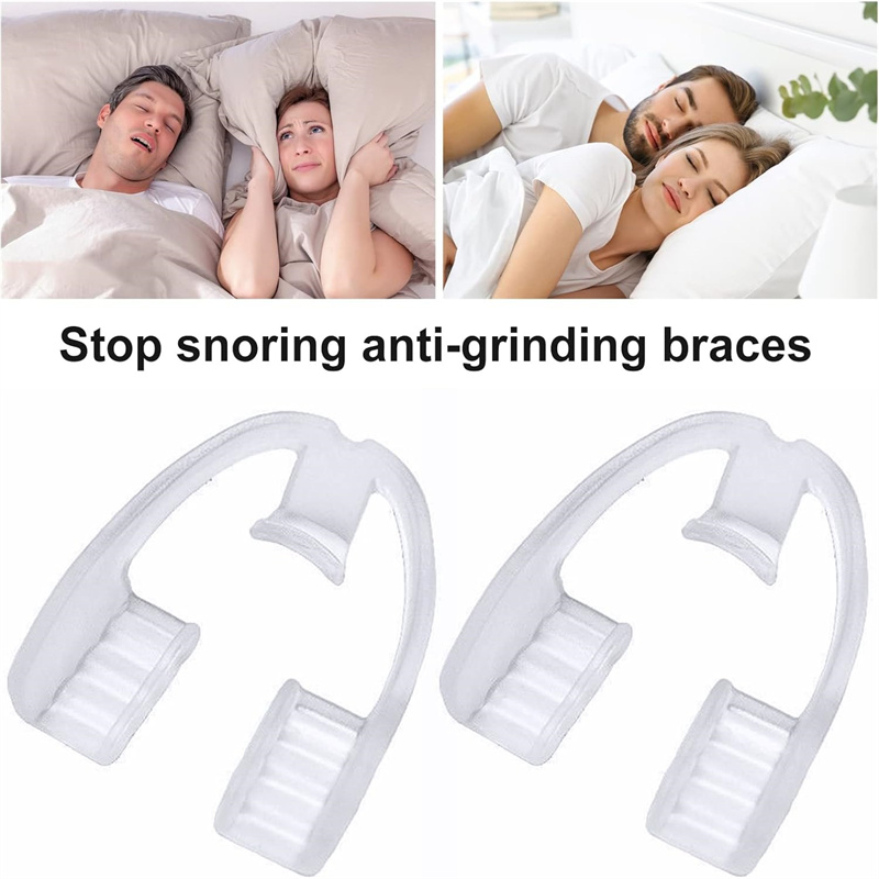 Dental Guard Night - Protège-dents en silicone anti-grincement, protège-dents de