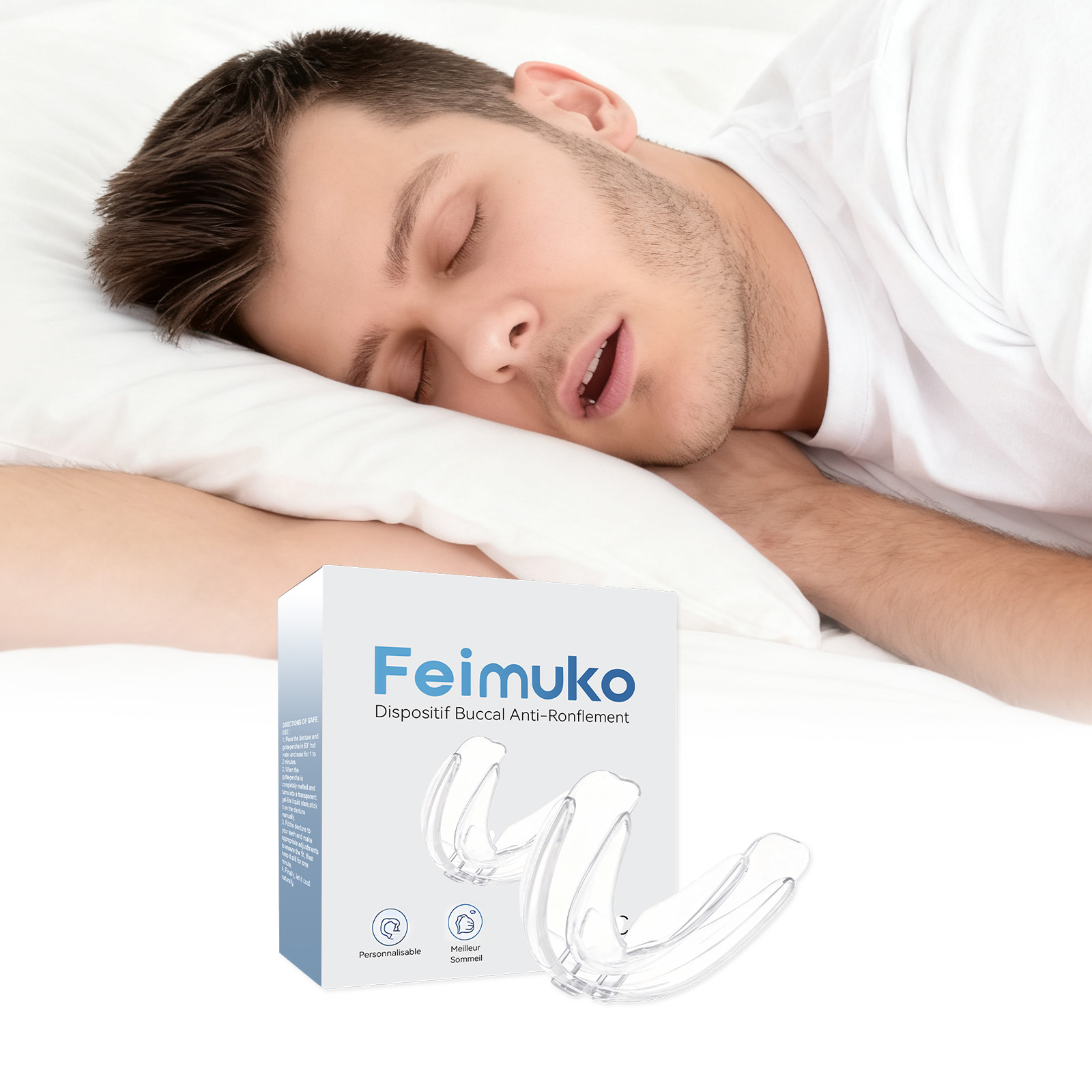 Dental Guard Night - Protège-dents de nuit confortable pour le