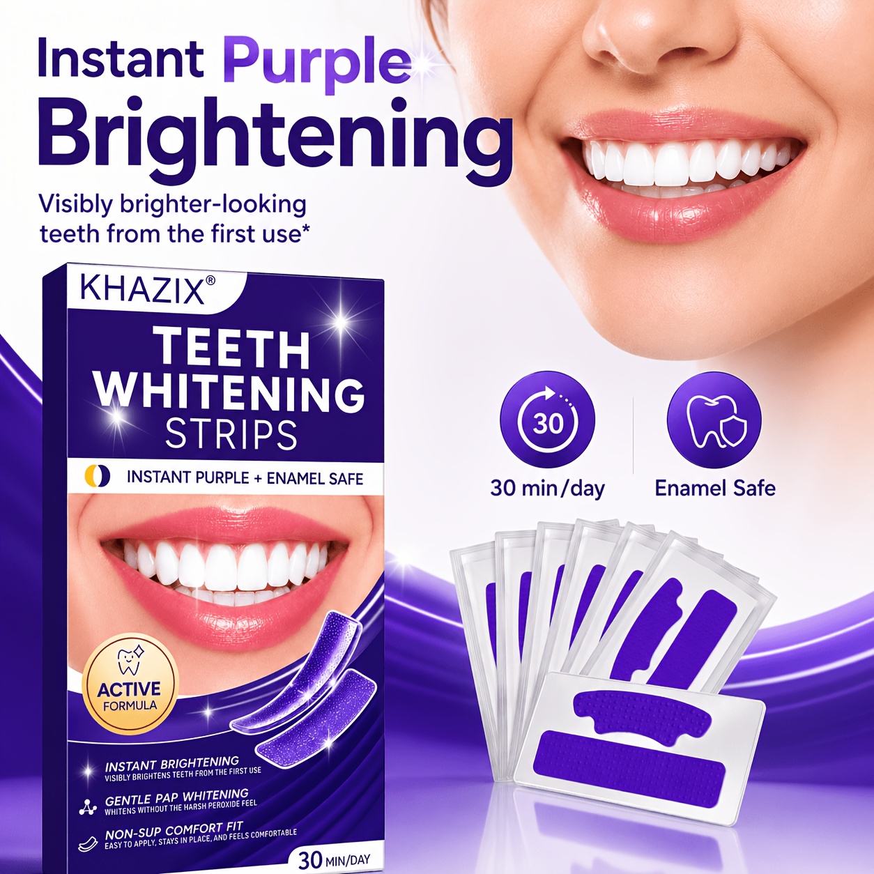 5/10 paires de bandes blanchis - Teeth Whitening Retainer avis et prix