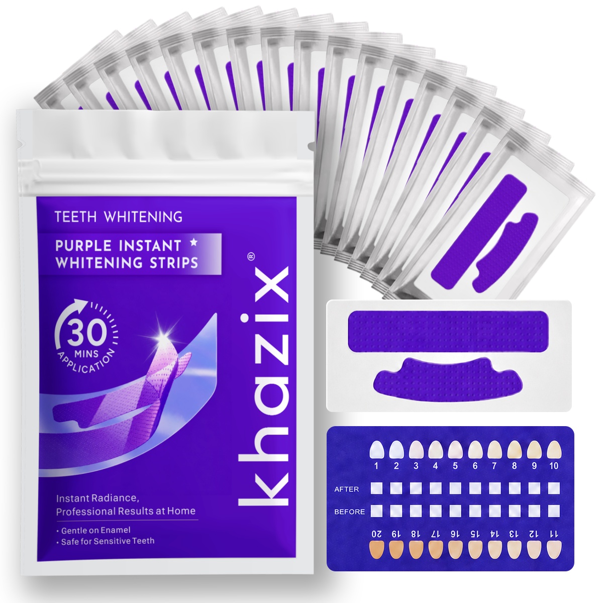1/7 paires de bandes blanchiss - Teeth Whitening Retainer avis et prix