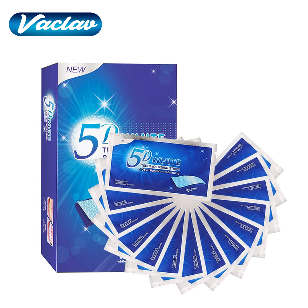 Bandelettes blanchissantes 5D  - Teeth Whitening Remedies avis et prix