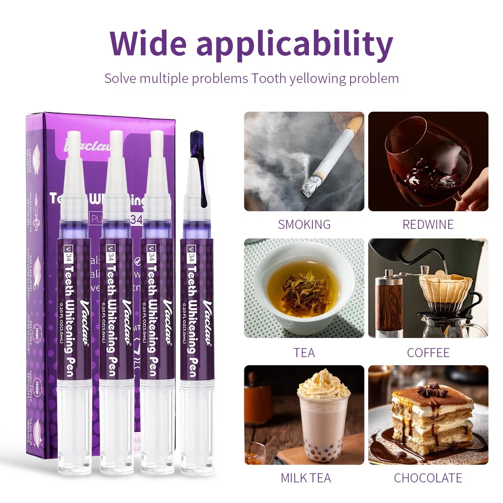 Vaclav V34 stylo gel de blanch - Teeth Whitening Remedies avis et prix